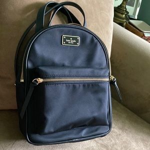 Kate Spade black backpack
